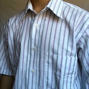 Stafford shortsleeved button up